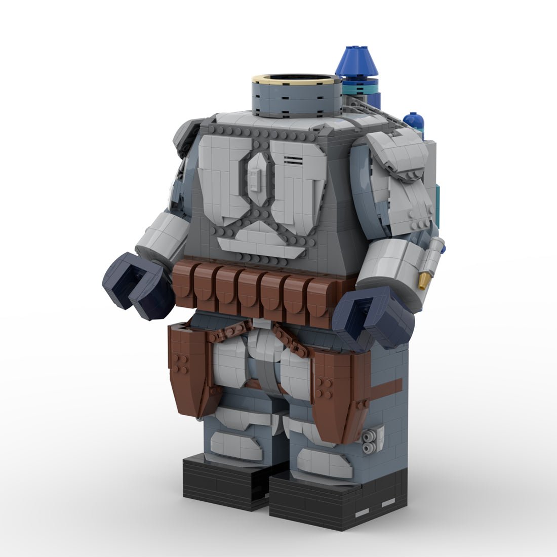 MOC - 107552 Jango Fett Megafigure Klemmbausteine - LesDiy - Klemmbausteine