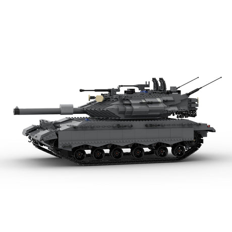 MOC - 108688 Merkava Mk4 Tank Klemmbausteine - LesDiy - Klemmbausteine