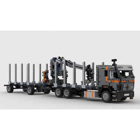 MOC - 108760 LKW NG - 1632 Forstwagen Klemmbausteine - LesDiy - Klemmbausteine