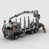 MOC - 108760 LKW NG - 1632 Forstwagen Klemmbausteine - LesDiy - Klemmbausteine