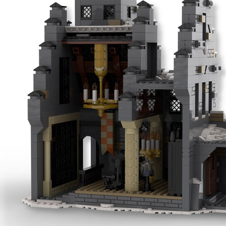 MOC - 109103 Magisches Filmszenenschloss Klemmbausteine - LesDiy - Klemmbausteine
