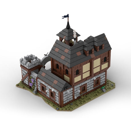 MOC - 110112 Medieval Infantry Barracks Klemmbausteine - LesDiy - Klemmbausteine
