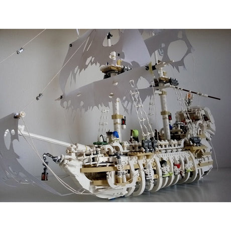 MOC-110420 Das erschreckende Piratenschiff Charon's Chest Klemmbausteine-LesDiy-Klemmbausteine