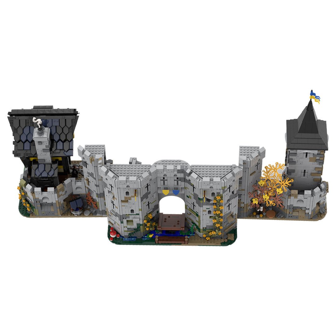 MOC - 113094 Black Falcon's Fortress Anno 2022 Klemmbausteine - LesDiy - Klemmbausteine