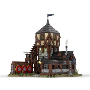 MOC - 114312 Medieval Archers Range Klemmbausteine - LesDiy - Klemmbausteine