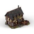 MOC - 114686 Medieval Trader`s House & Farm Klemmbausteine - LesDiy - Klemmbausteine