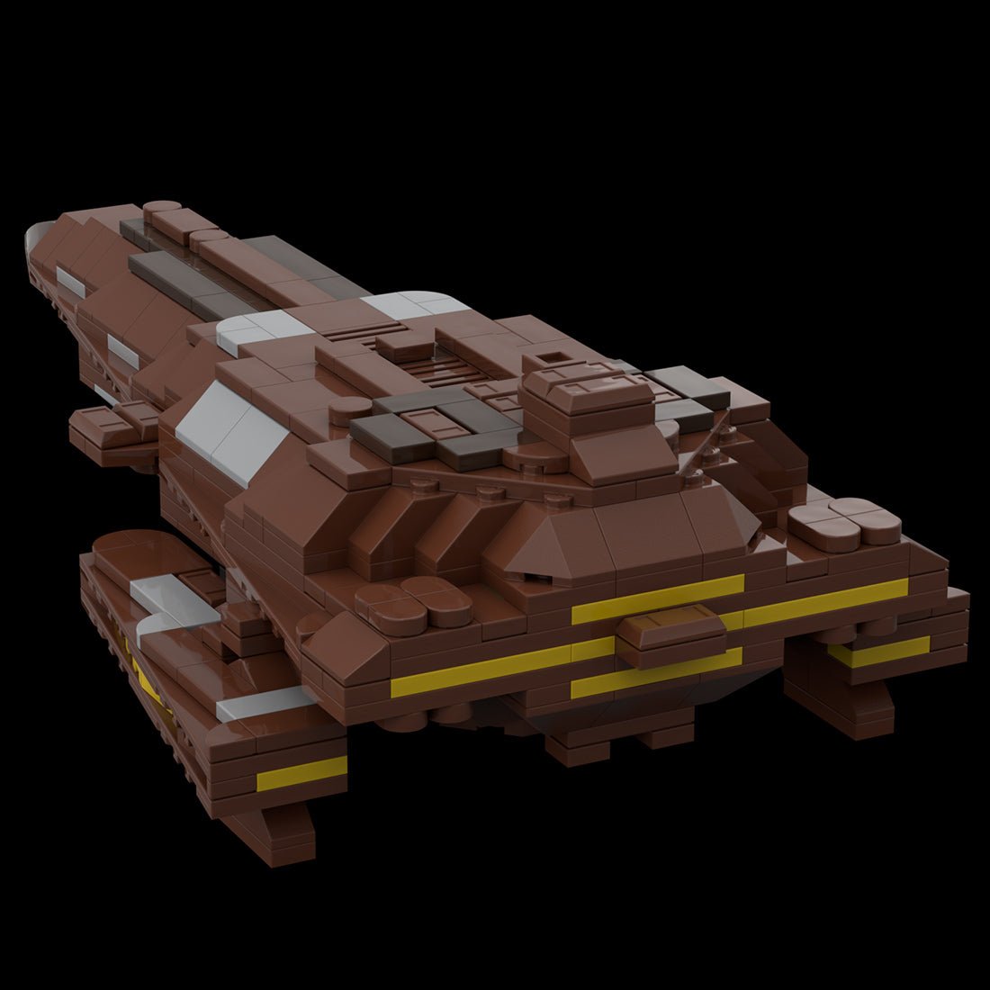 MOC - 116044 Bajoran Vessel Klemmbausteine - LesDiy - Klemmbausteine
