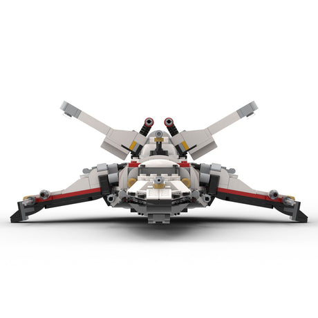 MOC - 117552 Starfighter - Raumschiff Klemmbausteine - LesDiy - Klemmbausteine