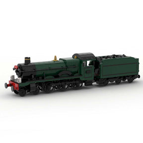 MOC - 117927 GWR Hall Class "Kinlet - Hall" Steam Locomotive Klemmbausteine - LesDiy - Klemmbausteine