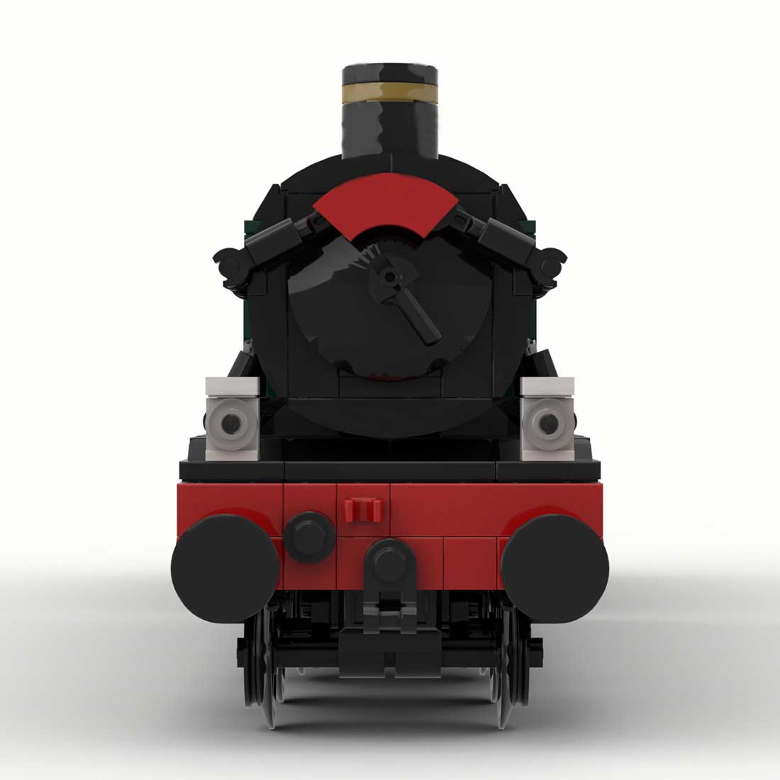 MOC - 117927 GWR Hall Class "Kinlet - Hall" Steam Locomotive Klemmbausteine - LesDiy - Klemmbausteine