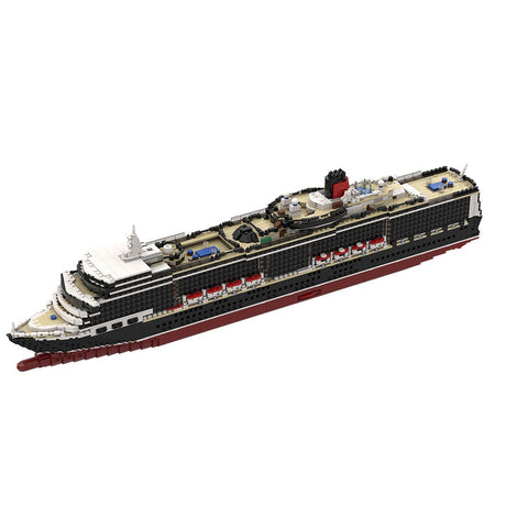 MOC-119910 Queen Elizabeth (Building instructions only) Klemmbausteine-LesDiy-Klemmbausteine