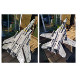MOC - 121573 F14 Tomcat Flugzeugmodell Klemmbausteine - LesDiy - Klemmbausteine