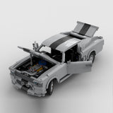 MOC - 121991 Ford Mustang Shelby GT - 500 1967 Eleanor Klemmbausteine - LesDiy - Klemmbausteine