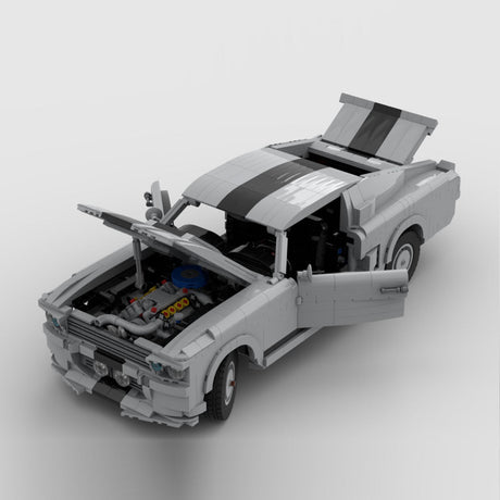 MOC - 121991 Ford Mustang Shelby GT - 500 1967 Eleanor Klemmbausteine - LesDiy - Klemmbausteine