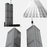 MOC - 122768 1/1000 World Trade Center (1973 - 2001) Klemmbausteine - LesDiy - Klemmbausteine