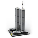 MOC - 122768 1/1000 World Trade Center (1973 - 2001) Klemmbausteine - LesDiy - Klemmbausteine