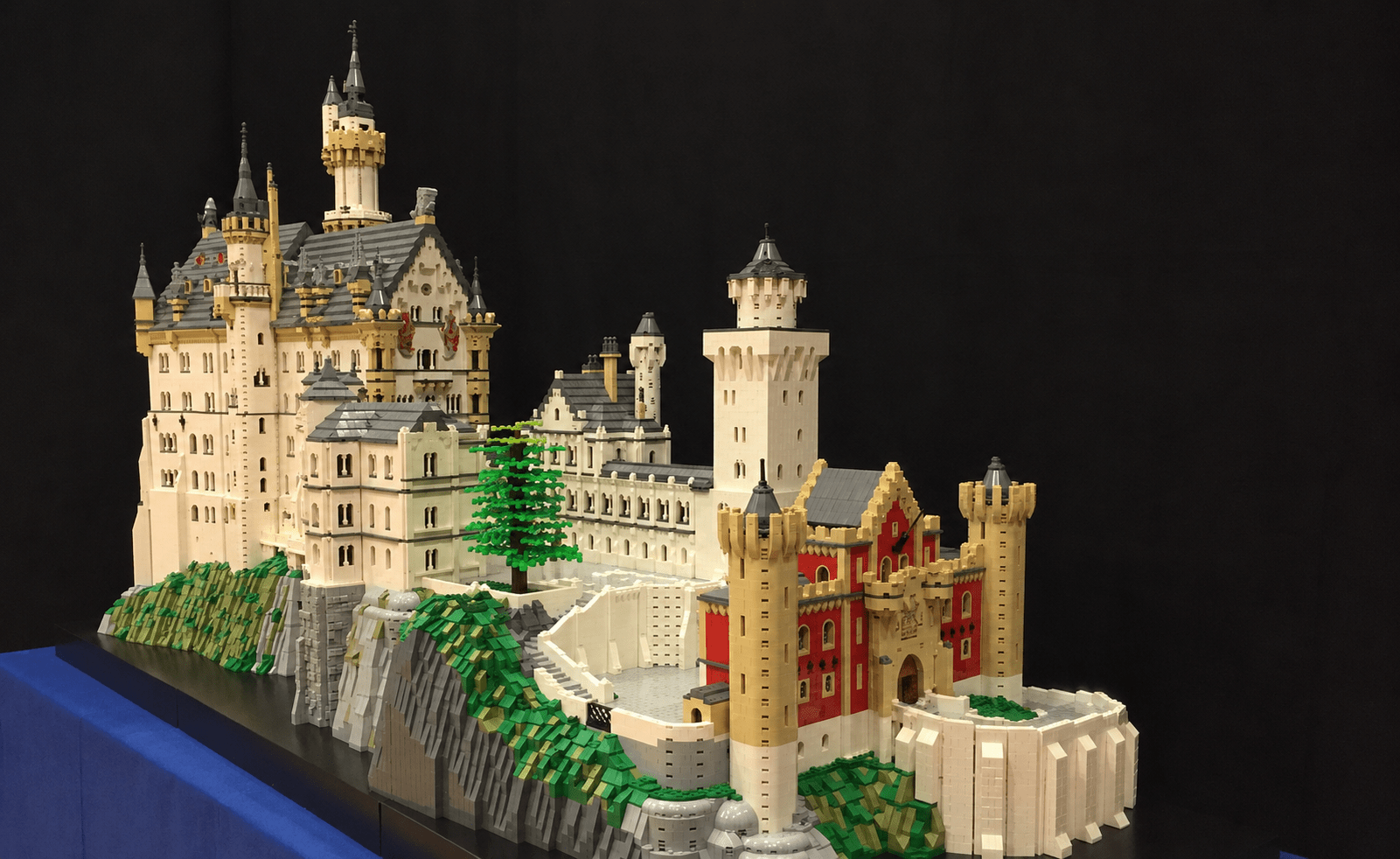 MOC - 123380 Germany Neuschwanstein Schloss Klemmbausteine - LesDiy - Klemmbausteine