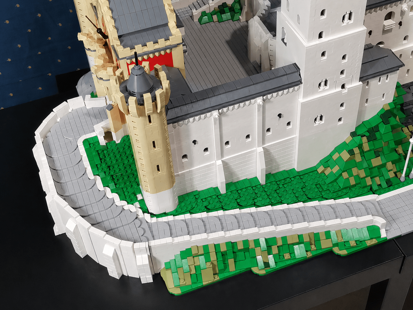 MOC - 123380 Germany Neuschwanstein Schloss Klemmbausteine - LesDiy - Klemmbausteine