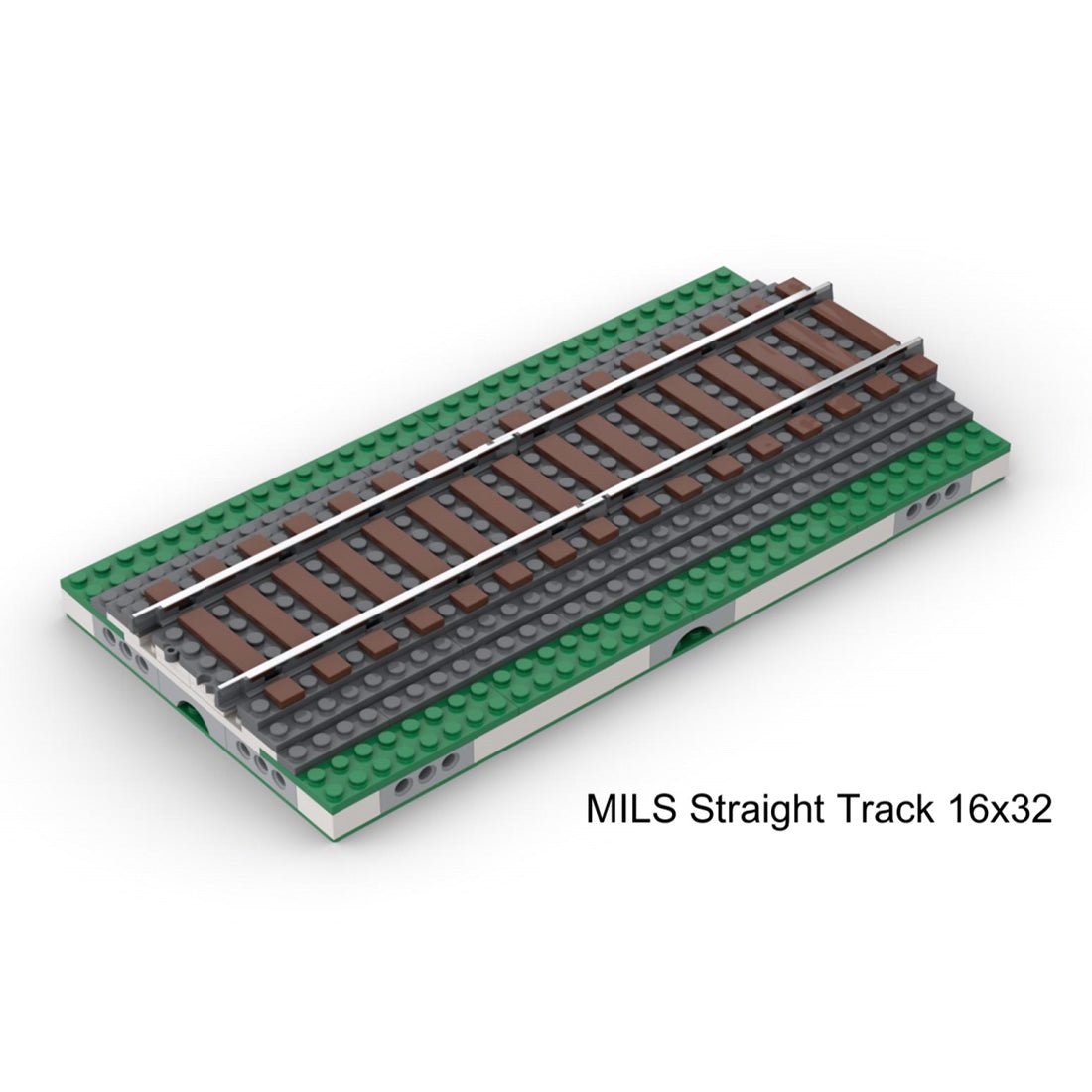 MOC - 124104 MILS ballasted R40 Curve Klemmbausteine - LesDiy - Klemmbausteine
