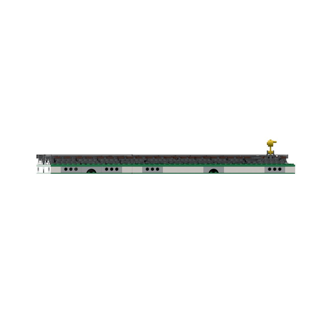 MOC - 124104 MILS ballasted R40 Curve Klemmbausteine - LesDiy - Klemmbausteine