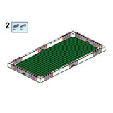 MOC - 124104 MILS ballasted R40 Curve Klemmbausteine - LesDiy - Klemmbausteine