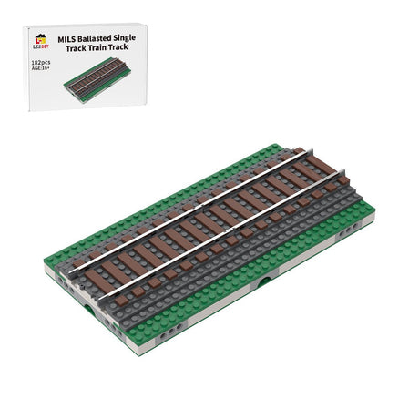 MOC - 124104 MILS ballasted R40 Curve Klemmbausteine - LesDiy - Klemmbausteine