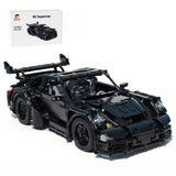 MOC - 12532 GT3 RS Sportwagen Klemmbausteine - LesDiy - Klemmbausteine