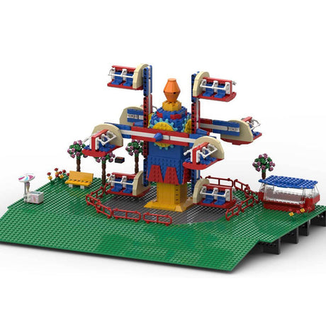 MOC - 125626 NebulaZ Theme Park Ride Klemmbausteine - LesDiy - Klemmbausteine