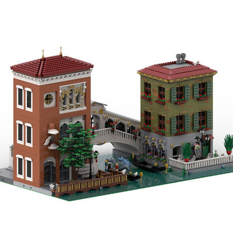 MOC - 125784 Canal Grande Venedig Klemmbausteine - LesDiy - Klemmbausteine