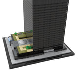 MOC - 127024 Willis Tower 1:800 Scale Klemmbausteine - LesDiy - Klemmbausteine