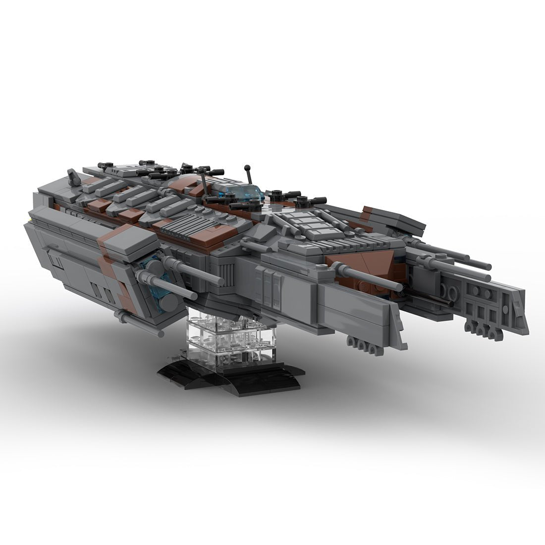 MOC - 128161 Asuran Corvette Klemmbausteine - LesDiy - Klemmbausteine