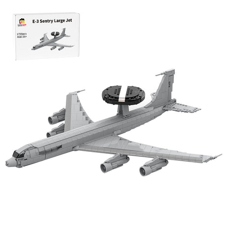 MOC - 128557 Boeing E - 3 Sentry Klemmbausteine - LesDiy - Klemmbausteine