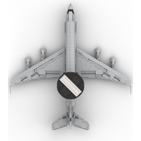 MOC - 128557 Boeing E - 3 Sentry Klemmbausteine - LesDiy - Klemmbausteine