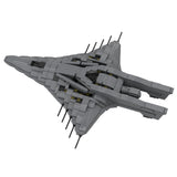 MOC - 129059 Wraith Cruiser Klemmbausteine - LesDiy - Klemmbausteine