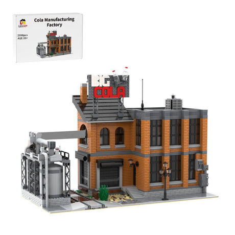 MOC - 129708 Big Cola Factory Klemmbausteine - LesDiy - Klemmbausteine