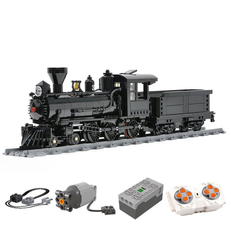 MOC - 130550 Sierra Railway No. 3 Locomotive - LesDiy - Klemmbausteine