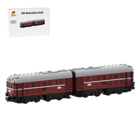 MOC - 130611 DB - Baureihe V188 (8w) Klemmbausteine - LesDiy - Klemmbausteine