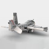 MOC - 130722 1:35 Scale A - 6E Intruder Klemmbausteine - LesDiy - Klemmbausteine