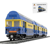 MOC - 130907 Double Deck Train Car (version 2, optimized for R40) Klemmbausteine - LesDiy - Klemmbausteine