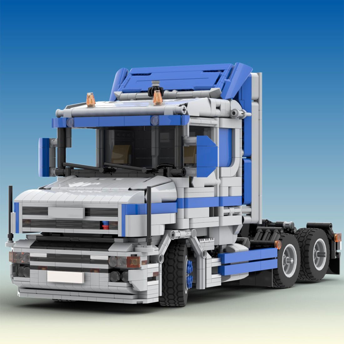MOC - 131531 Scania T144 6x2 tractor Klemmbausteine - LesDiy - Klemmbausteine