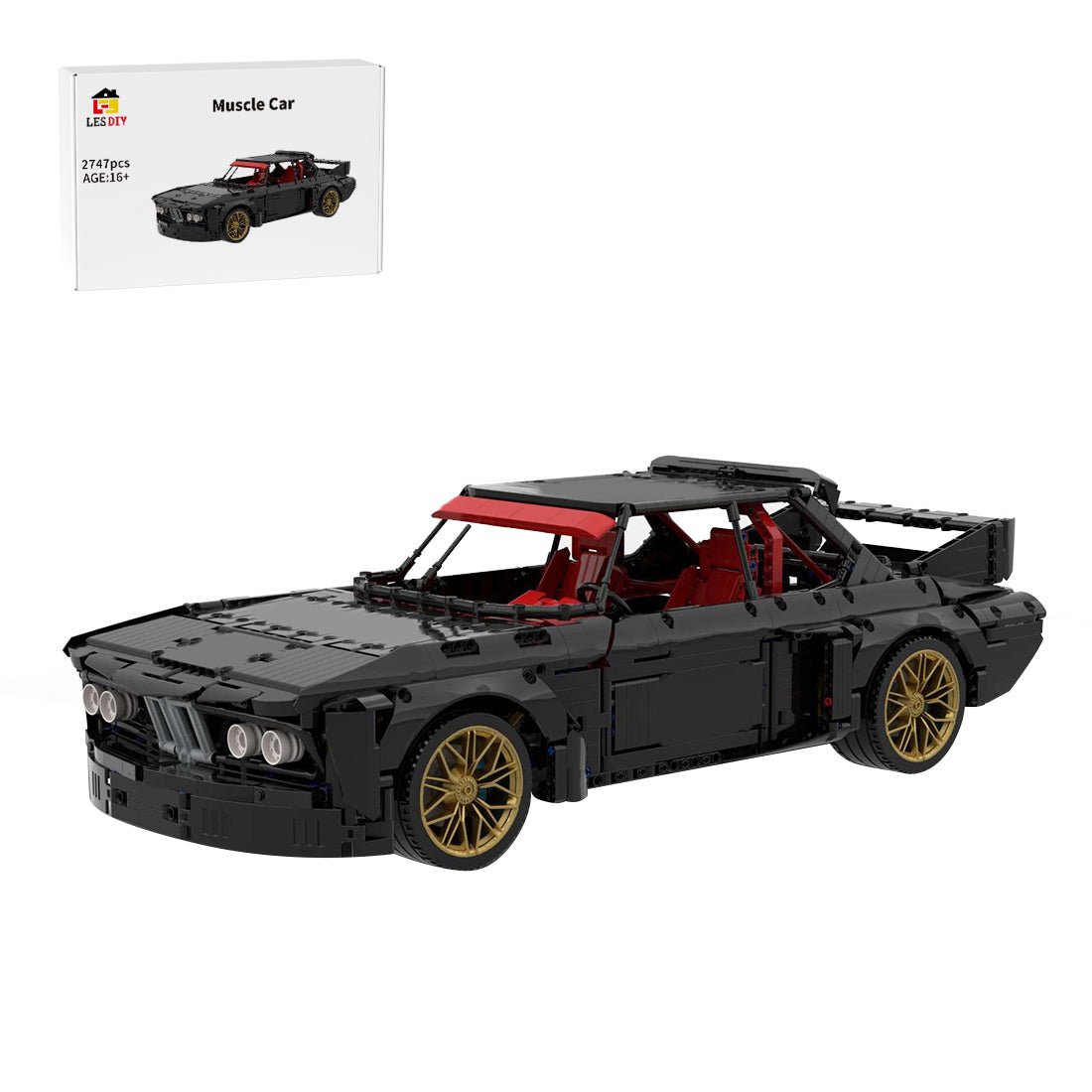 MOC - 131591 BMW 3.0 CSI Group 5 Klemmbausteine - LesDiy - Klemmbausteine