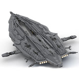 MOC - 131785 Wraith - HiveShip Spaceship Klemmbausteine - LesDiy - Klemmbausteine
