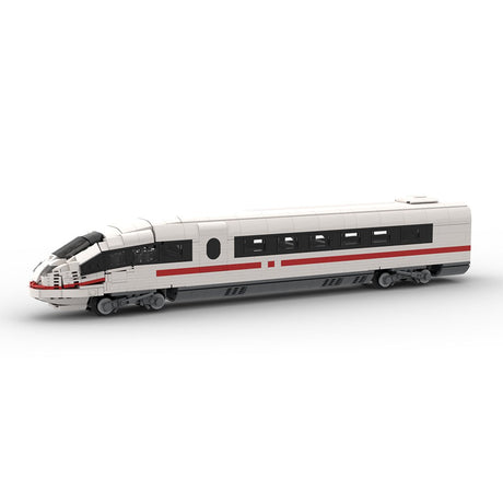 MOC - 136040 DB BR 406.5 "ICE 3 Steuer Wagen 2. Klasse" Klemmbausteine - LesDiy - Klemmbausteine