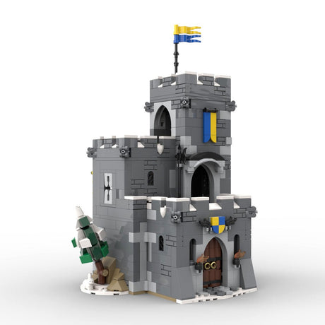 MOC - 138791 Mountain Tower Klemmbausteine - LesDiy - Klemmbausteine