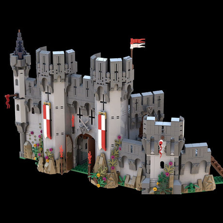 MOC - 138840 Falcons Barbican Gatehouse - LesDiy - Klemmbausteine