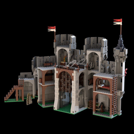 MOC - 138840 Falcons Barbican Gatehouse - LesDiy - Klemmbausteine