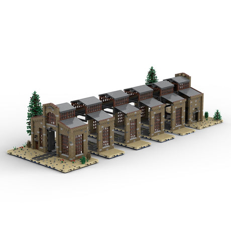 MOC - 139273 Union Crane and Shovel Warehouse Klemmbausteine - LesDiy - Klemmbausteine