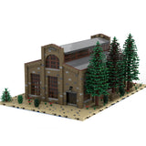 MOC - 139273 Union Crane and Shovel Warehouse Klemmbausteine - LesDiy - Klemmbausteine
