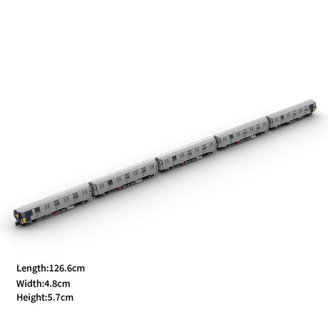 MOC - 139417 NYC Subway R211A Klemmbausteine - LesDiy - Klemmbausteine