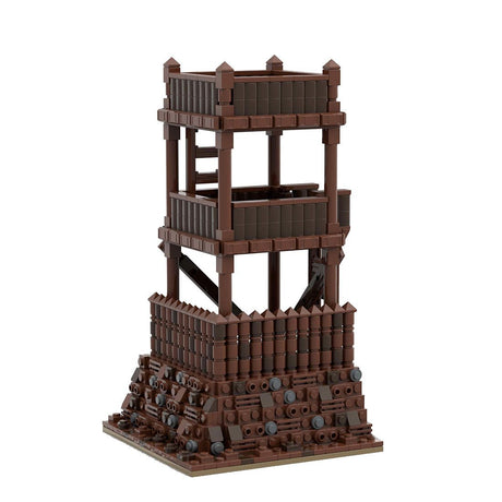 MOC - 139859 Roman Field Camp Corner Modular Tower Klemmbausteine - LesDiy - Klemmbausteine